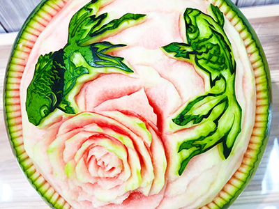 ギフト商品カービングフルーツ