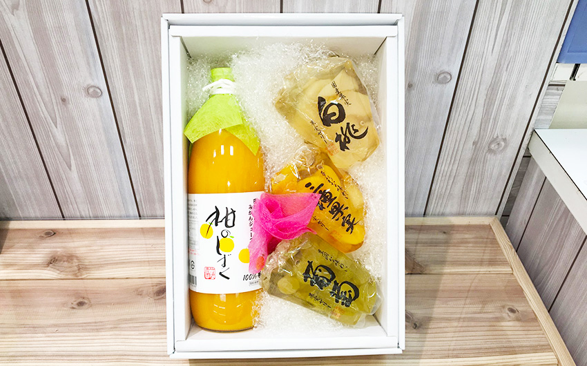 ギフト用果物ゼリーセット